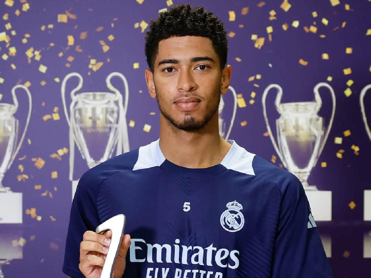 Bellingham es captado con su nueva novia en el Bernabéu: es mayor que él