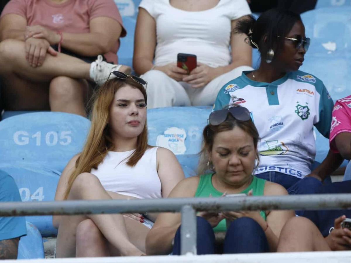 Platense vs Motagua: Tres influencers, la rubia misteriosa, hija de periodista y madre de jugador