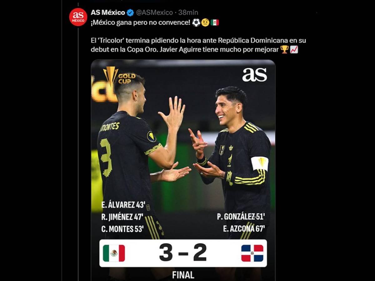 Prensa de México atiza y Faitelson explota tras debut en Copa Oro: No ilusiona a nadie