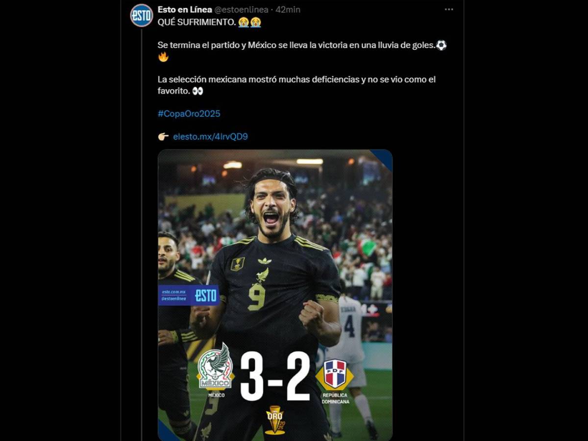 Prensa de México atiza y Faitelson explota tras debut en Copa Oro: No ilusiona a nadie