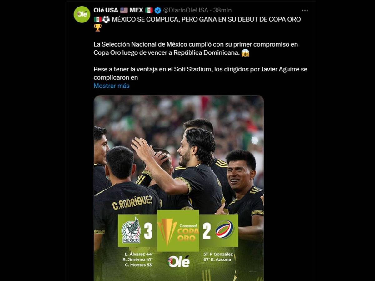 Prensa de México atiza y Faitelson explota tras debut en Copa Oro: No ilusiona a nadie