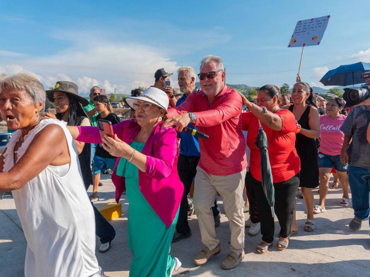 Así se ve el nuevo vado “El Pollo”, entregado por el alcalde Roberto Contreras