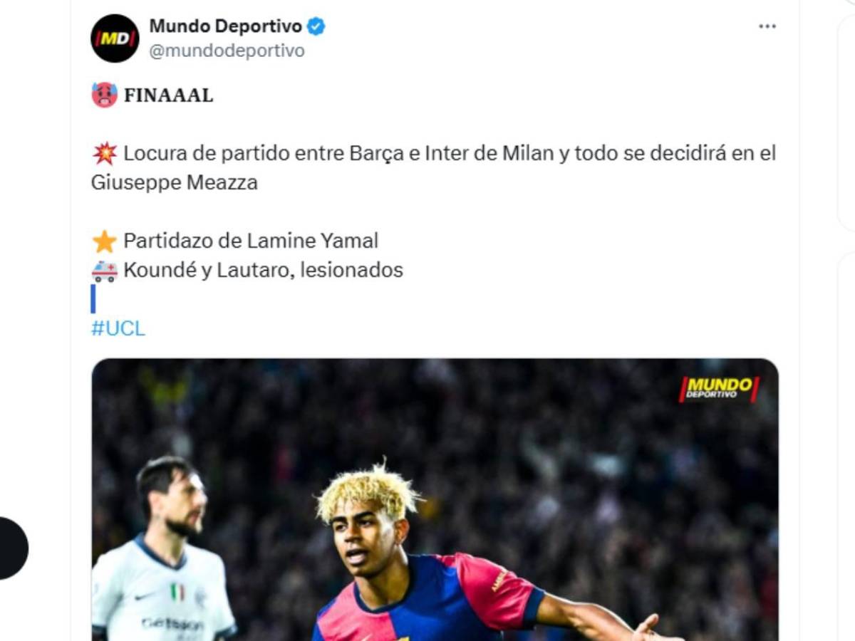 Robo histórico: Revuelo tras el Barcelona vs Inter; Haaland sorprende