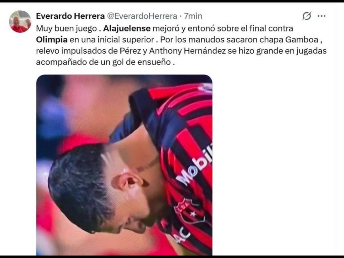 Prensa reacciona a la ventaja de Olimpia ante Alajuelense tras empate: alarma en Costa Rica