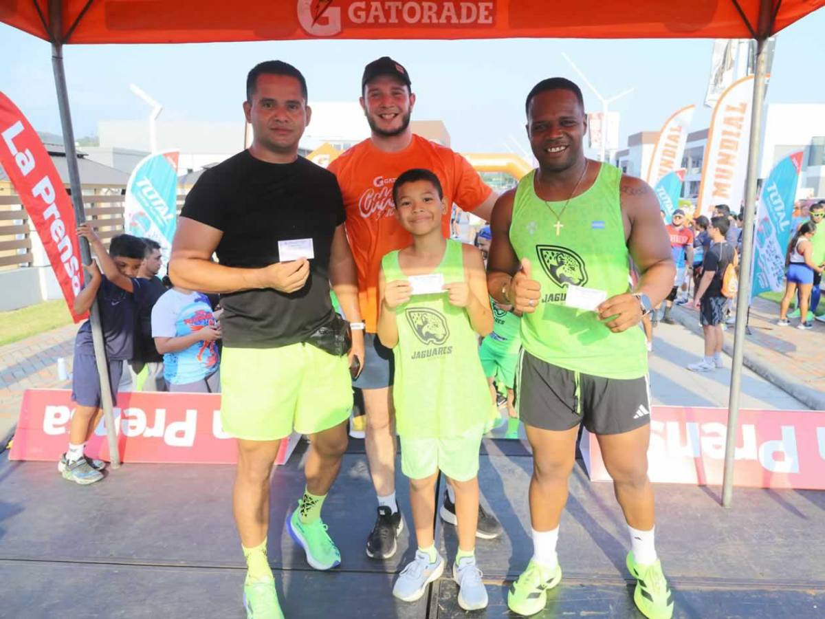 EN FOTOS: así se vivió el primer bootcamp en La Ceiba previo a la Maratón LA PRENSA-Gatorade