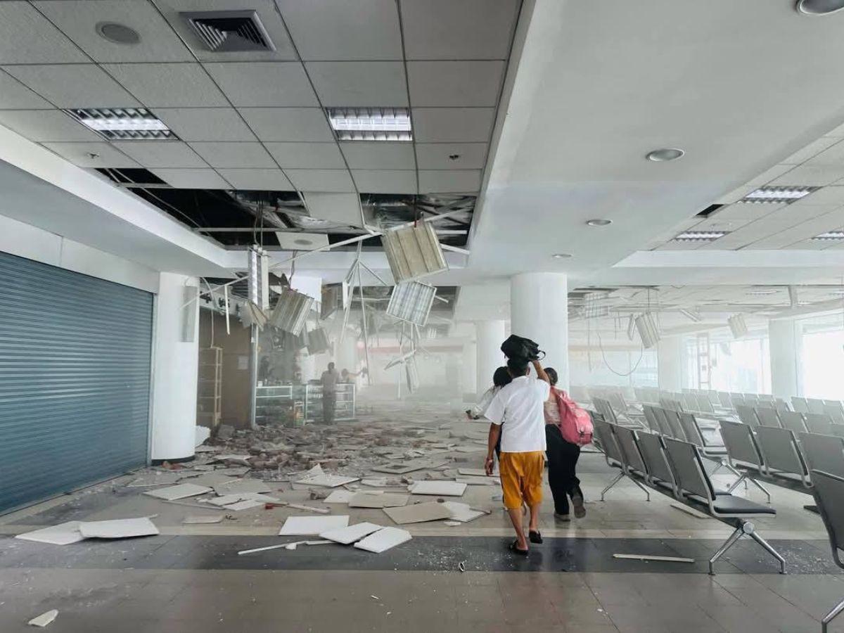 Las aterradoras imágenes de los escombros del terremoto en Birmania, Tailandia y el suroeste de China