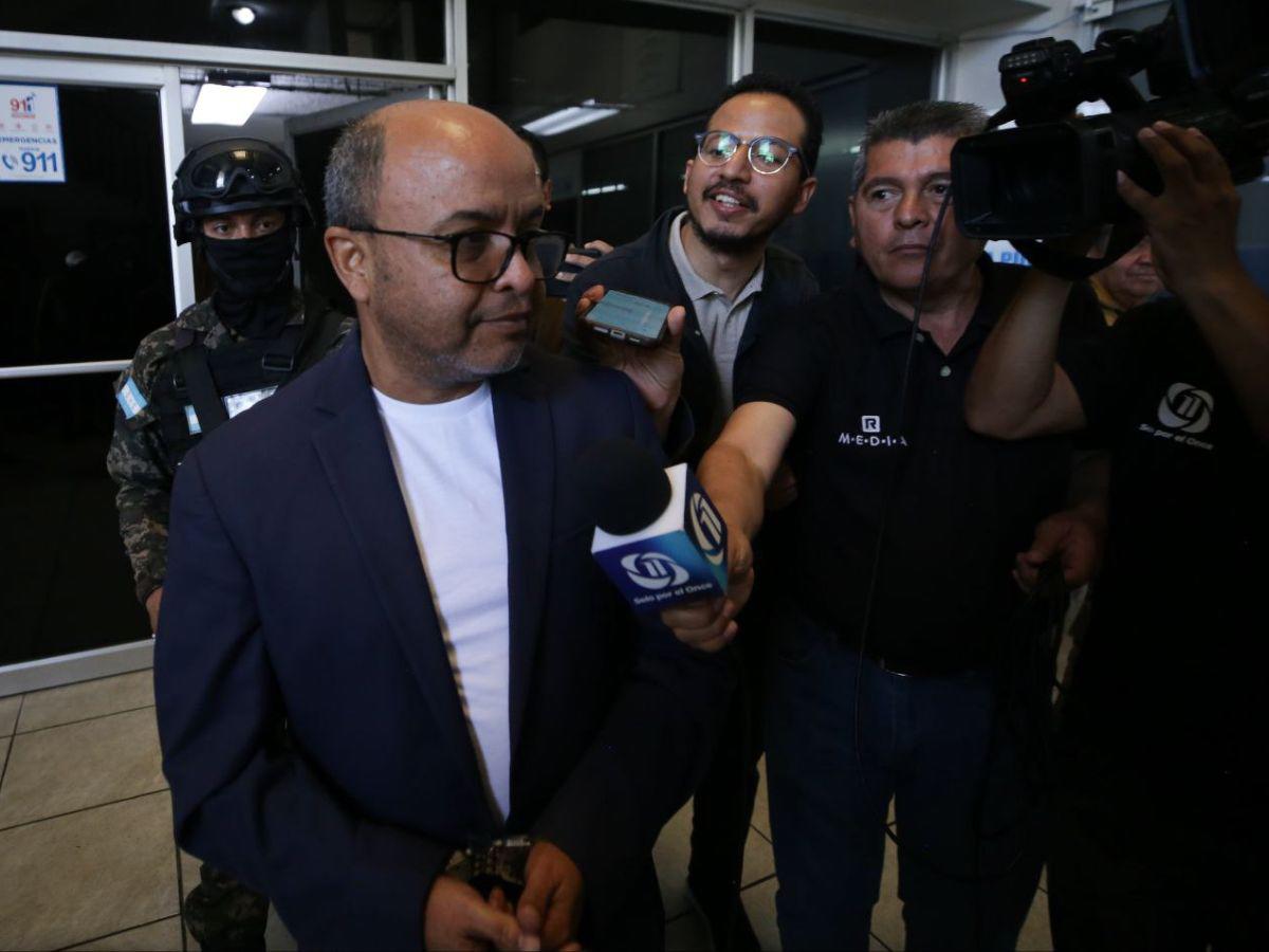 En audiencia: Juan Carlos Lobo, encargado de transporte de maletas electorales