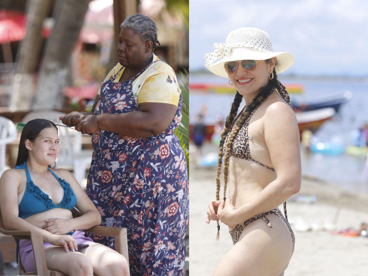 Belleza y alegría: hondureñas viven al máximo la Semana Morazánica en Tela