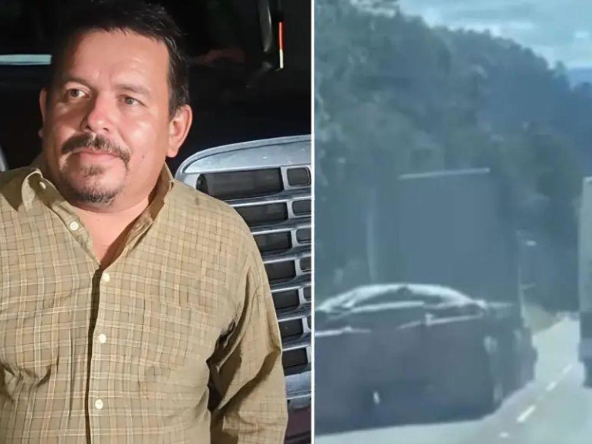 La rastra del héroe hondureño don Elías queda destrozada tras accidente