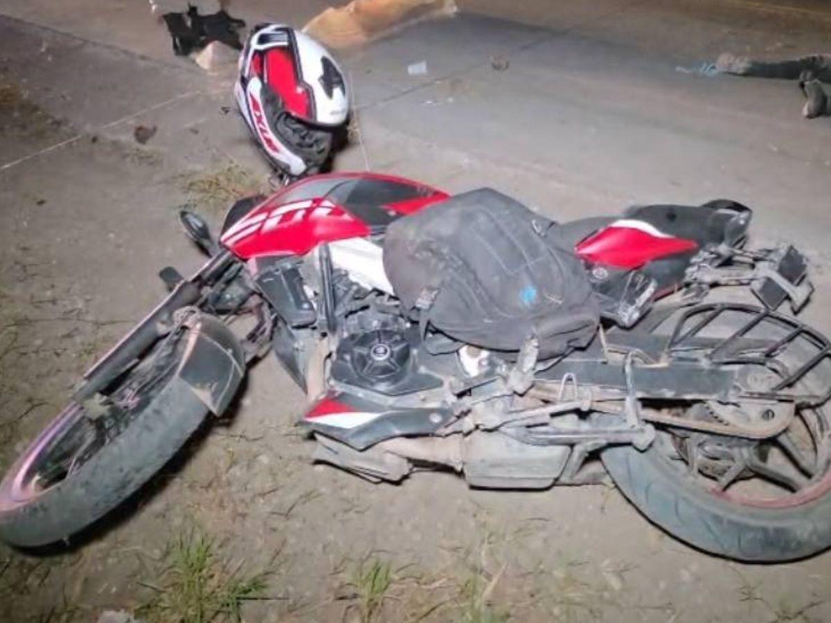 Yorvin muere en la moto que había recuperado; horas antes festejó la llegada de su bebé