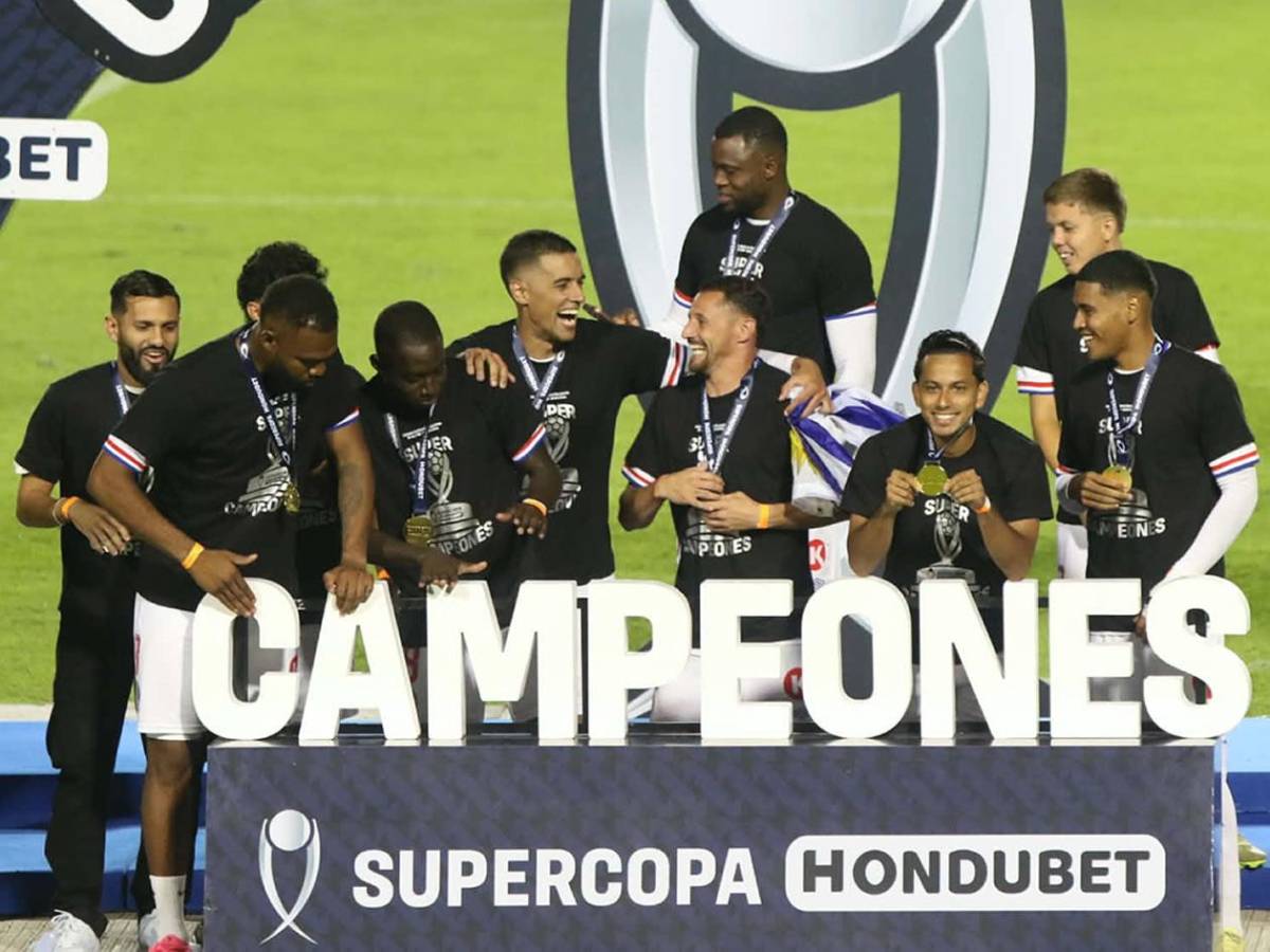 Olimpia festeja la Supercopa de Honduras, gran gesto de Motagua, el MVP y tristeza azul