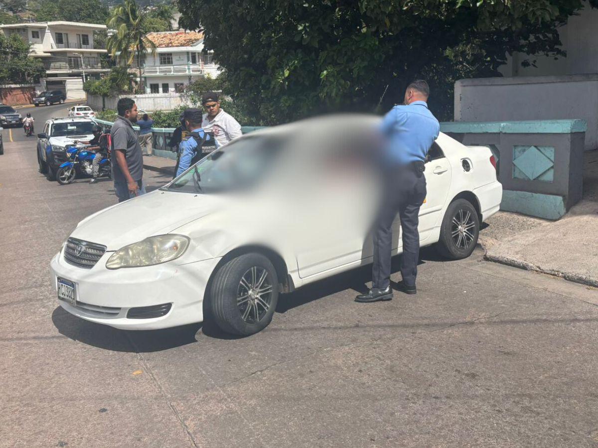 Acribillan a un conductor de taxi colectivo en Tegucigalpa