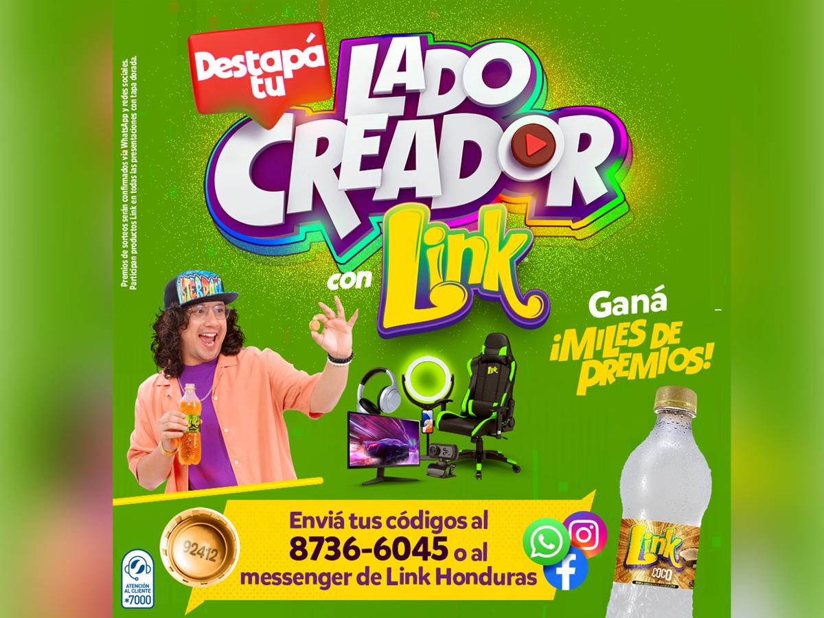 Emsula y Link lanzan promoción para creadores “Destapá tu lado creador”
