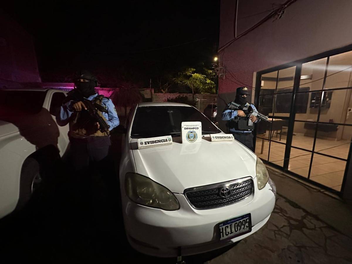 Capturan a cuatro supuestos sicarios de la pandilla 18 en Comayagua