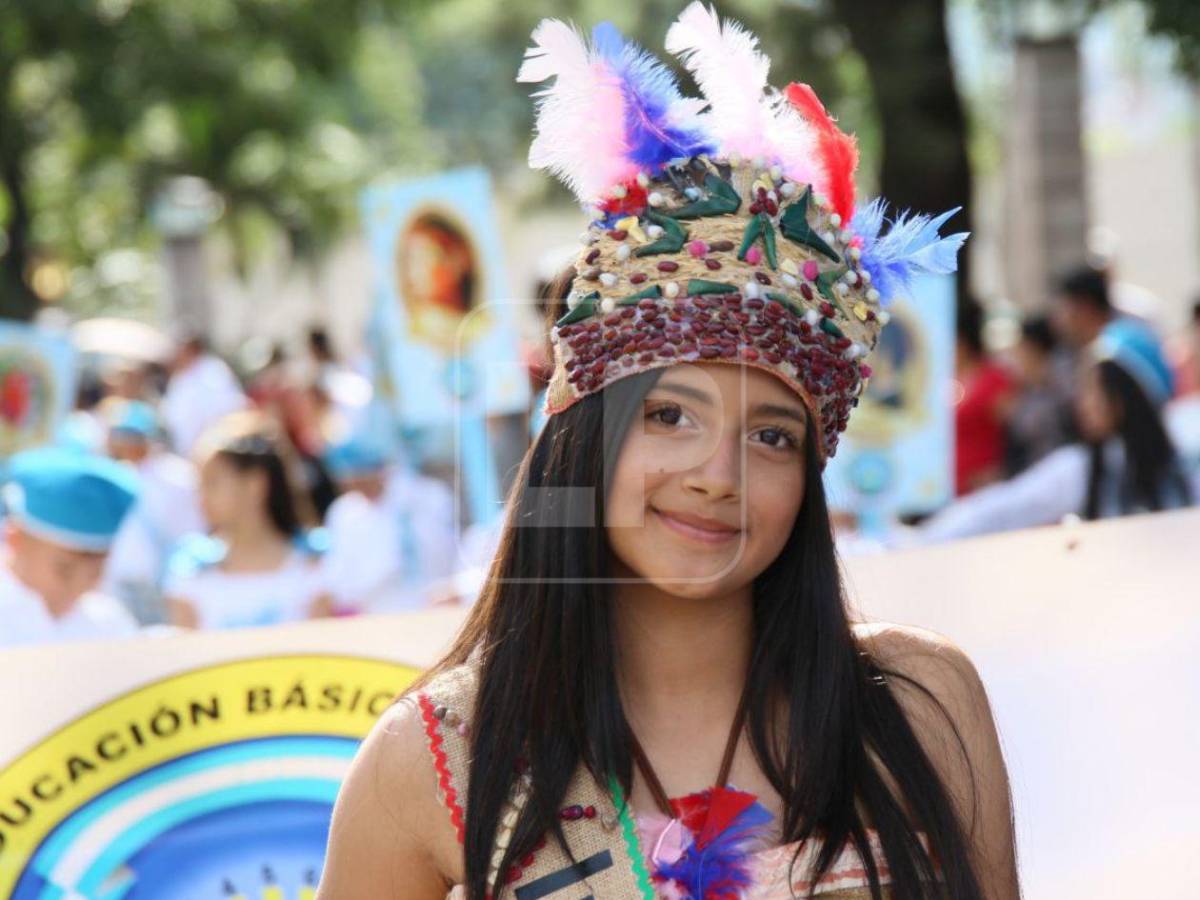 Tegucigalpa: las imágenes más destacadas que dejaron los desfiles de este sábado