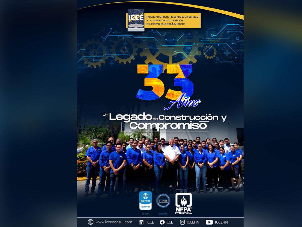 ICCE celebra 33 años, un legado de construcción y compromiso