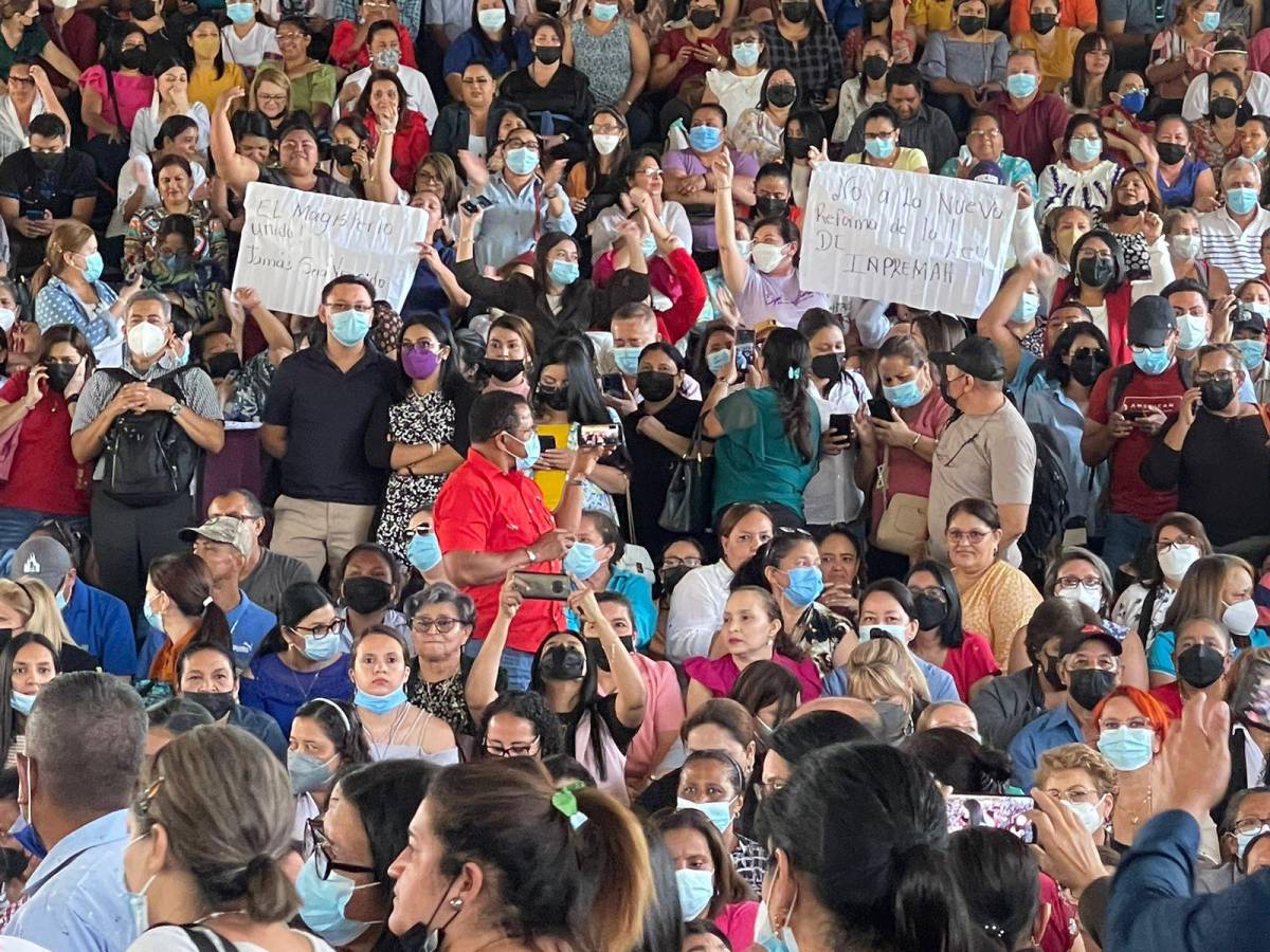 Rechazo absoluto del magisterio por reforma a la Ley del Inprema