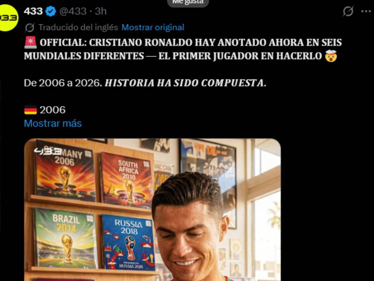 Se rinden a Cristiano, Edu Aguirre sorprende y encienden el debate: Es el mejor