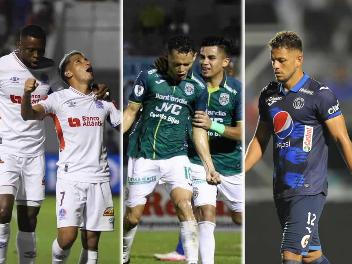 Tabla de posiciones: Olimpia semifinalista y Marathón desplaza a Motagua