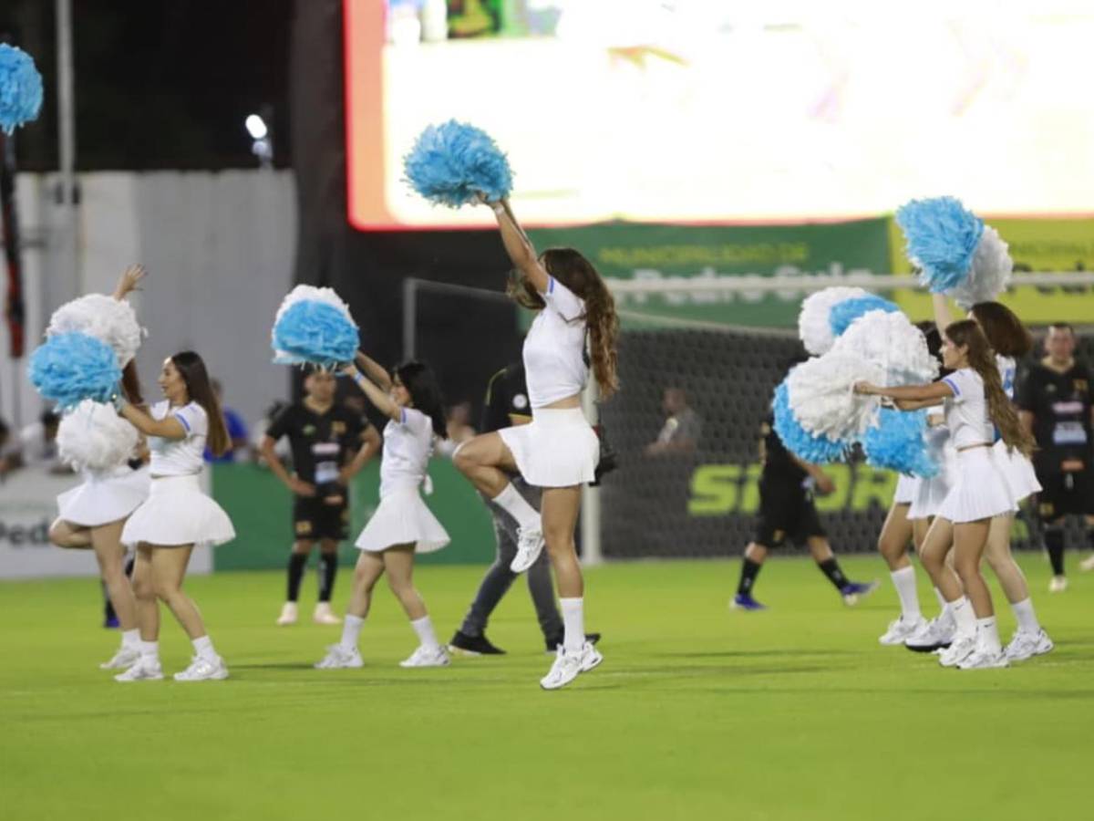 Tiktokers Honduras vs El Salvador: Pomponeras hondureñas se robaron el show