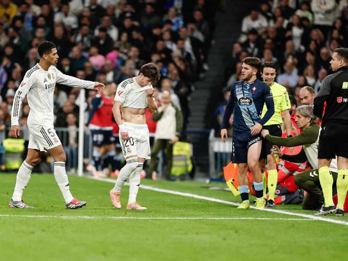 Pesadilla del Real Madrid, enfado de Xabi y Rodrygo se encaró con el árbitro