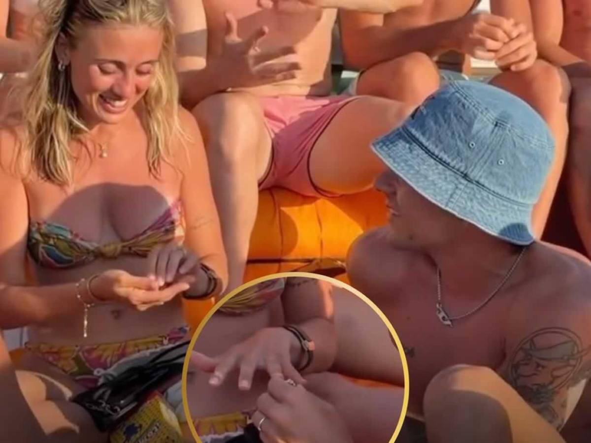 Sexy periodista deportiva se compromete con conocido futbolista argentino