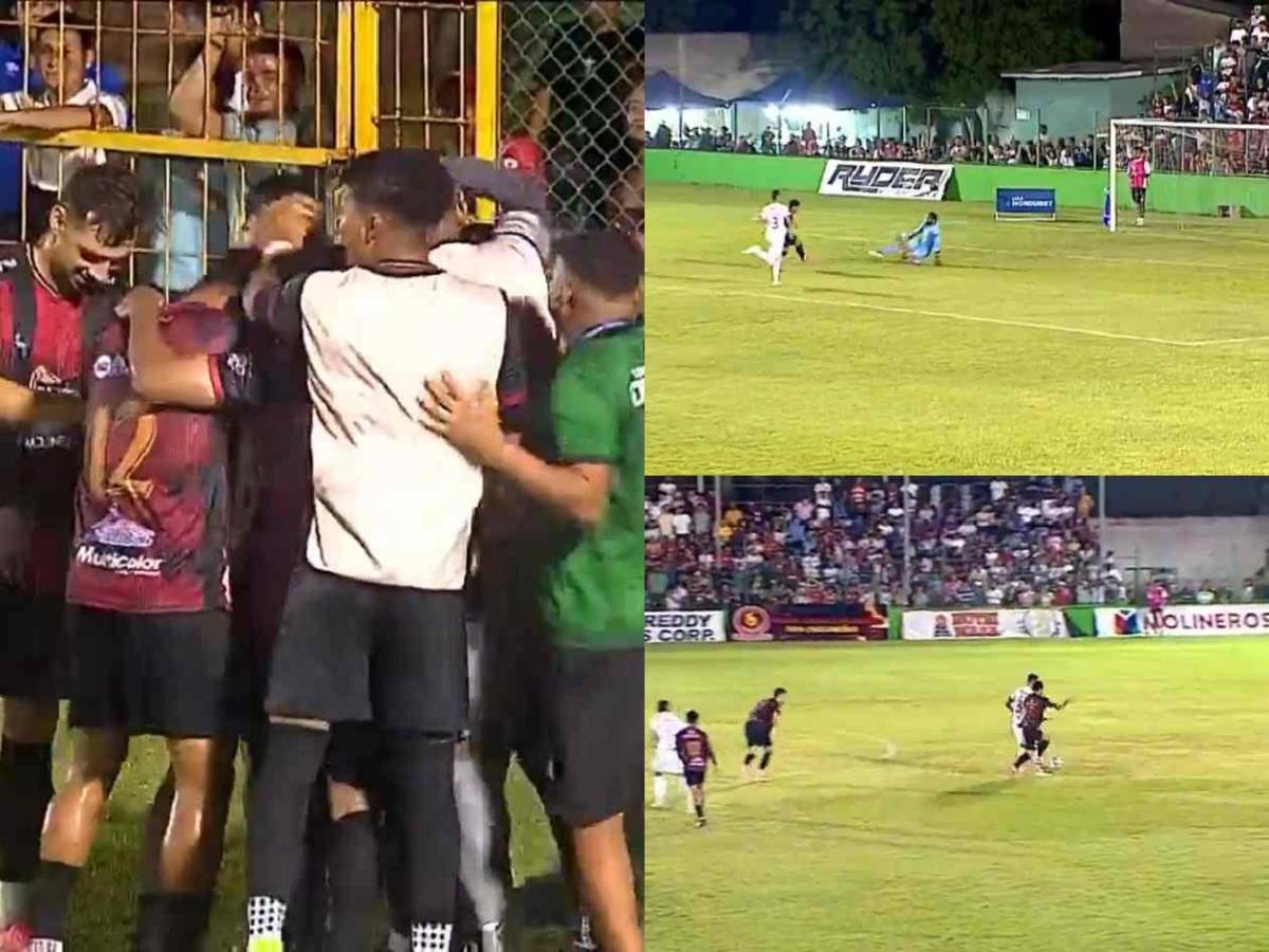 Olimpia da golpe al Choloma, 'intruso' se mete en pleno partido y Tiktoker cautiva