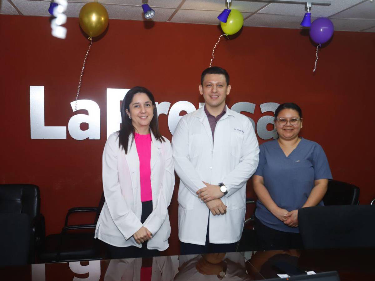 Charla de nutrición en La Prensa en imágenes