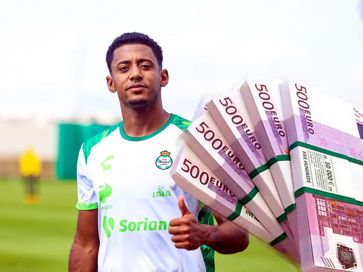 Los millones que desembolsó el Santos Laguna por el fichaje del ‘Choco‘ Lozano