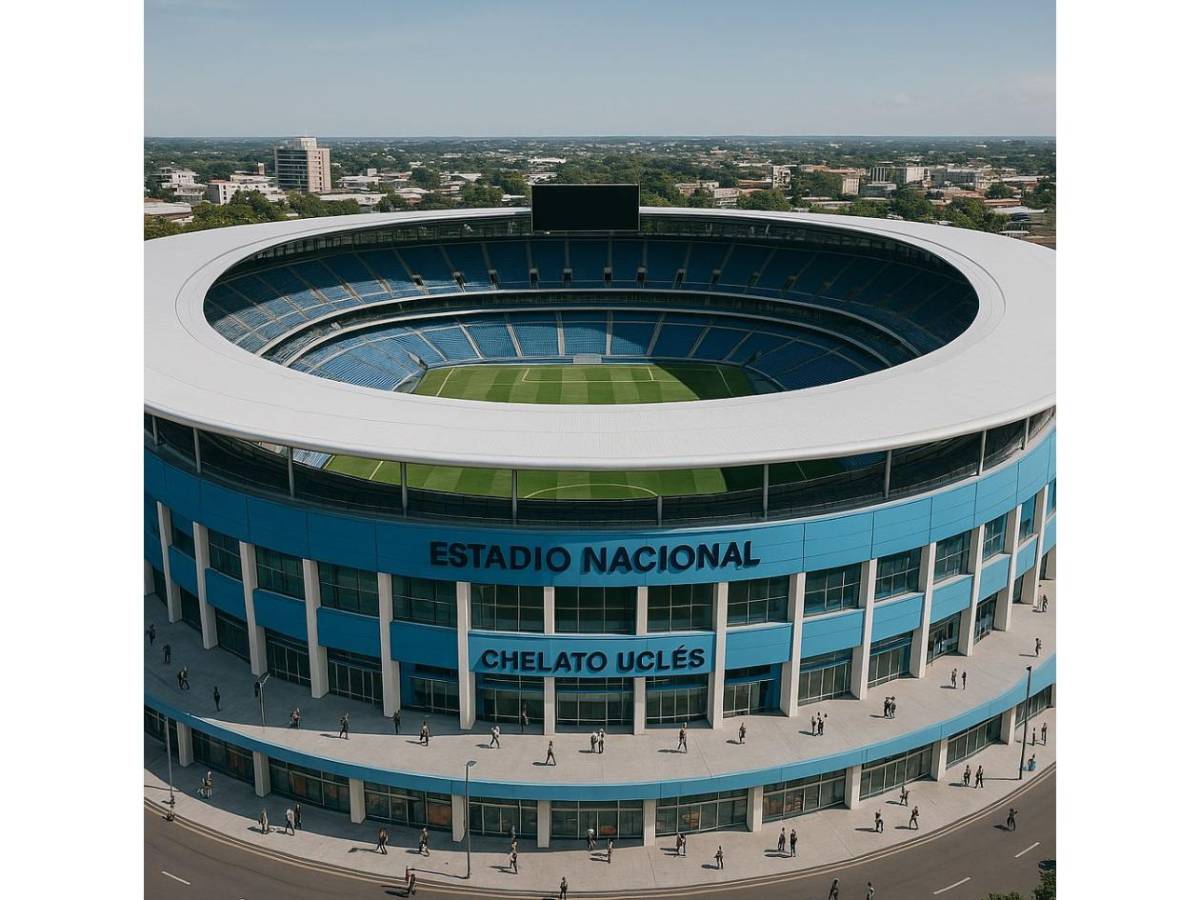 Estadios de fútbol de Honduras rediseñados por la inteligencia artificial