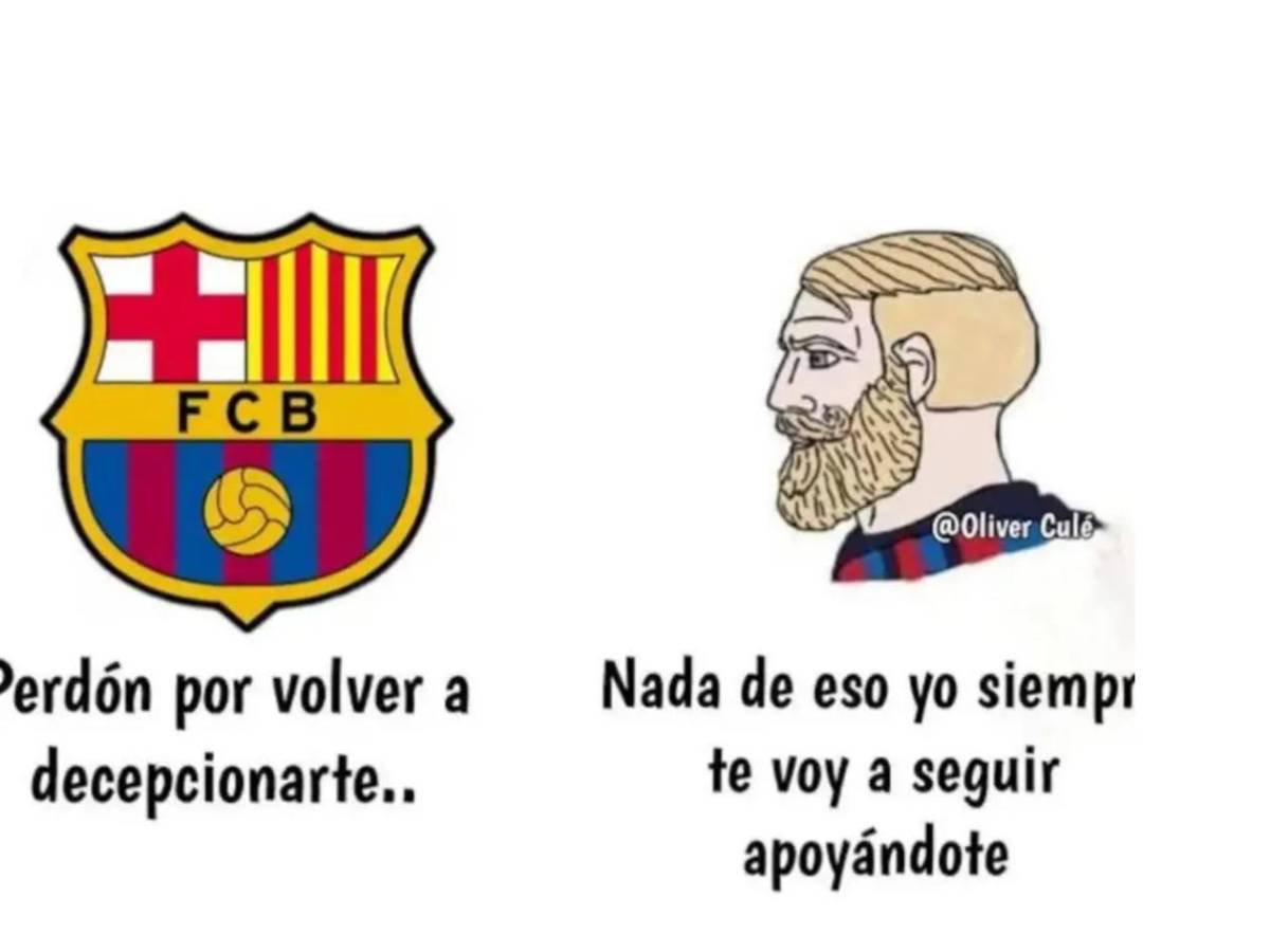 Barcelona recibe burlas tras caer en la Champions: Venganza del madridismo