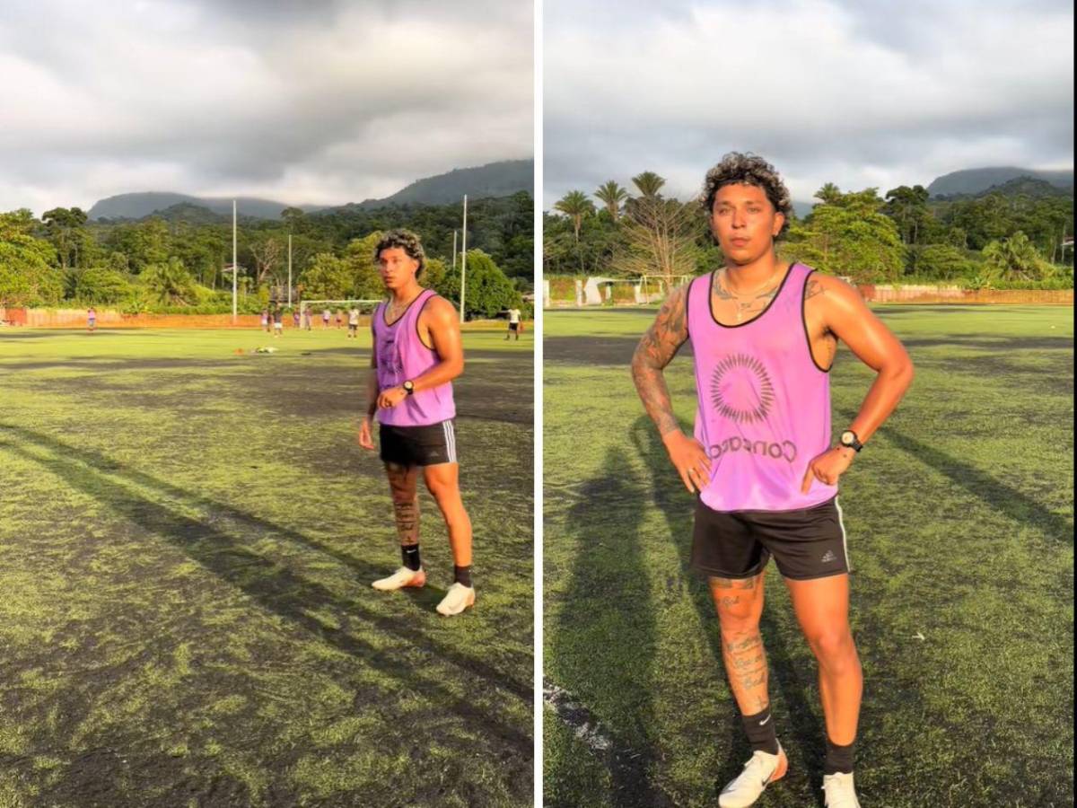 ¿El doble de Richard Ríos? Así es el preparador físico de los tiktokers hondureños