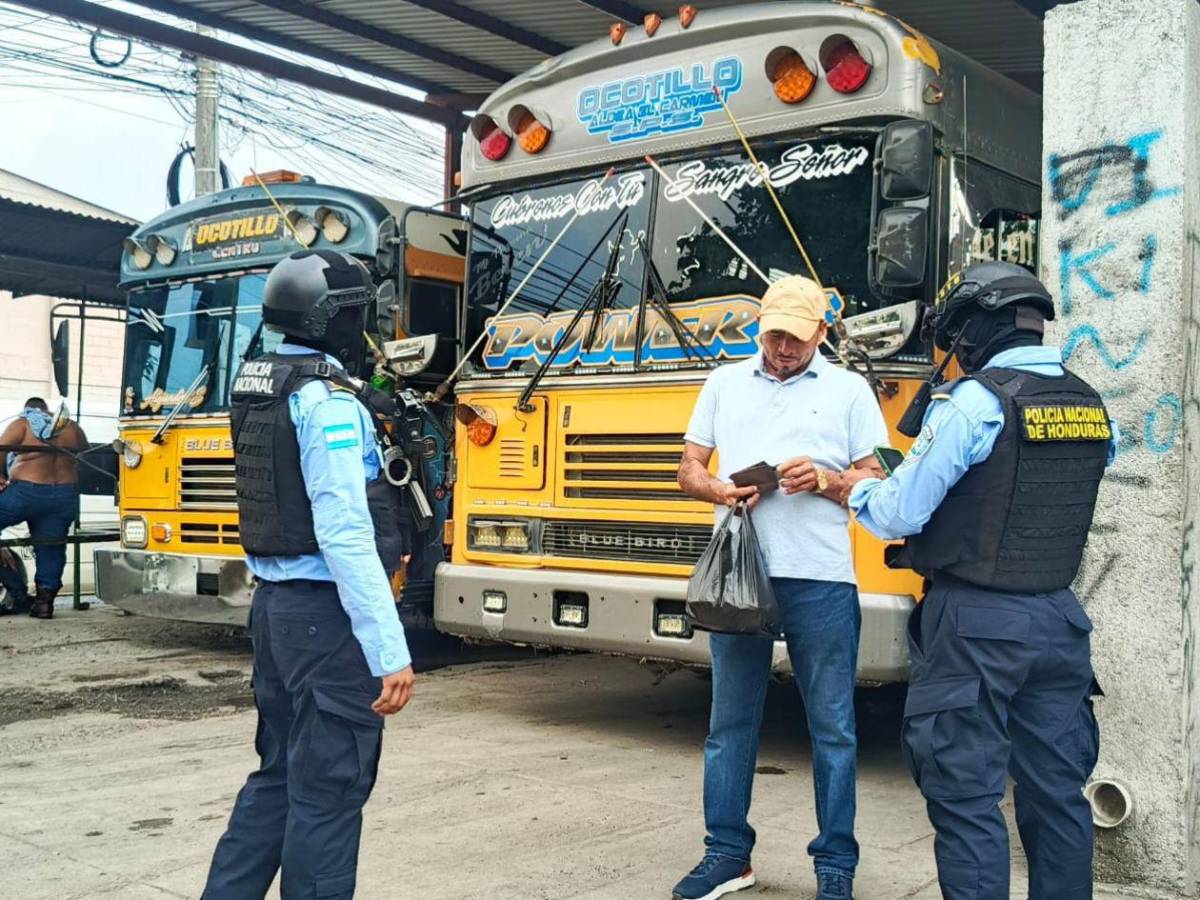 ¿Qué zonas de SPS cuentan con  mayor presencia policial en el transporte público?