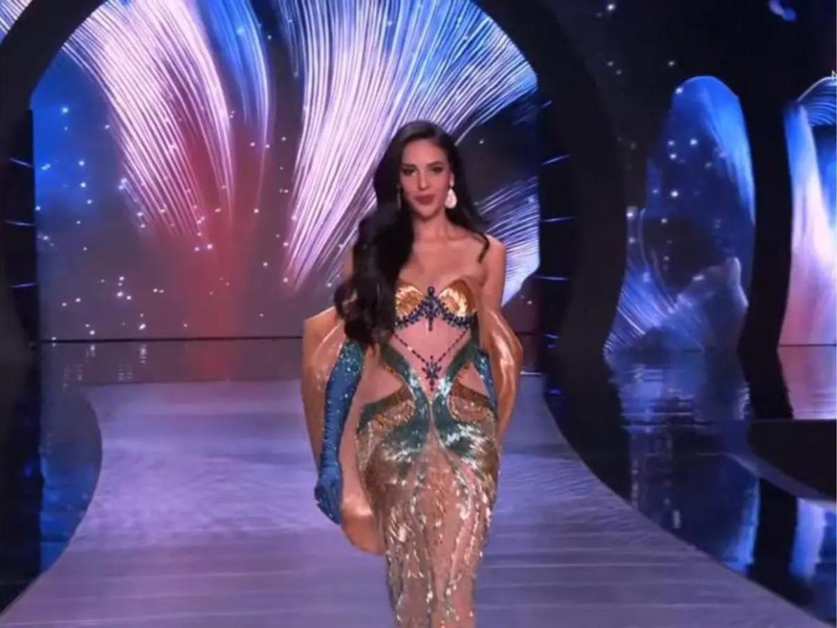 Alejandra Fuentes impacta en Tailandia con majestuoso vestido de gala