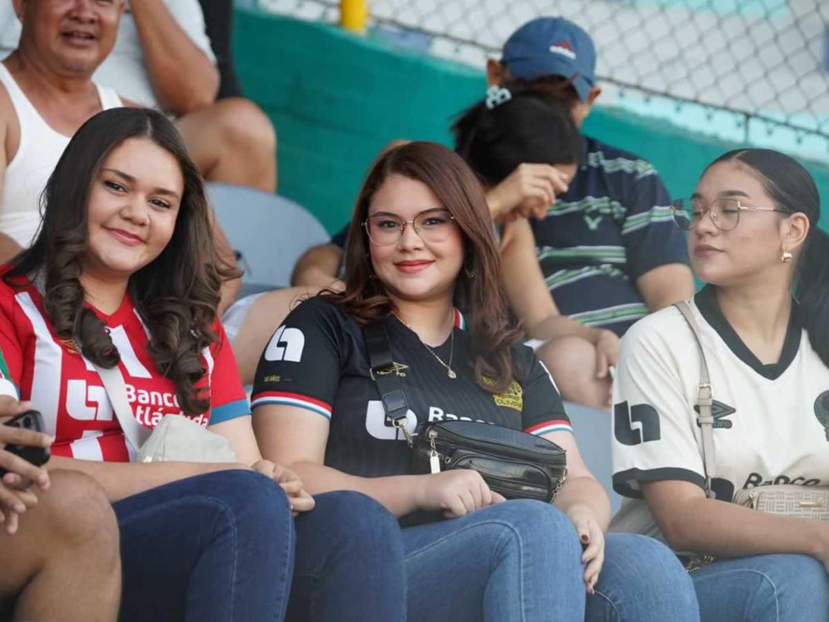 Marathón - Olimpia: bellezas, look a lo Raphinha y la rubia que robó suspiros