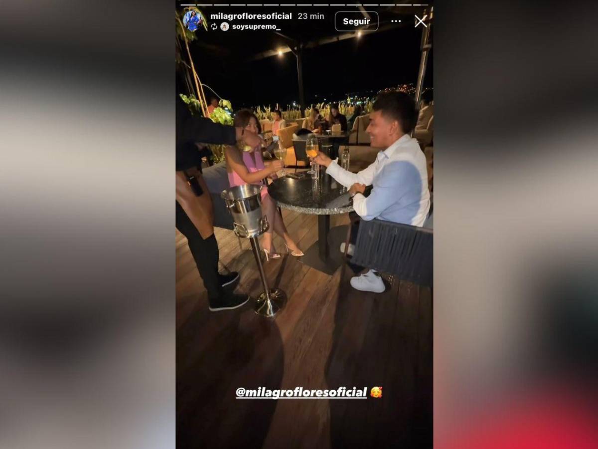 Ramo buchón y lujoso restaurante: así fue la cita de Milagro Flores y Supremo