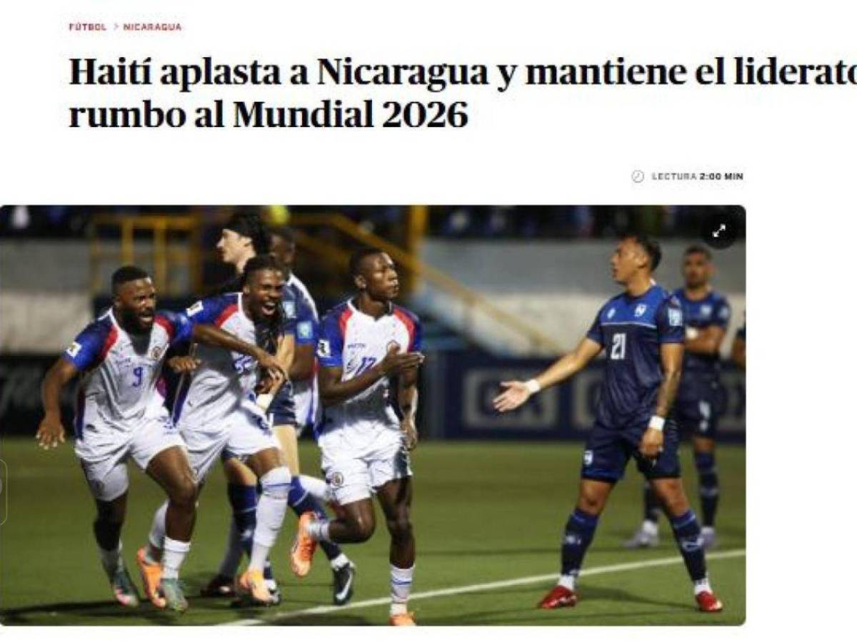 Esto dicen los medios de Haití previo al duelo ante Honduras por las eliminatorias