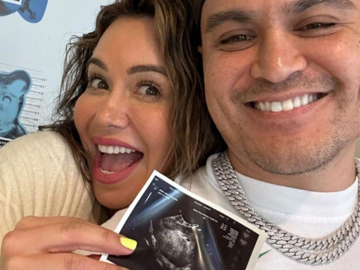 Así anunció días atrás su embarazo.