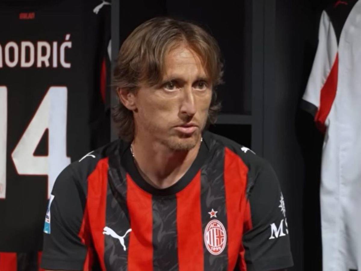 Luka Modric sufre un duro revés en su llegada al AC Milan