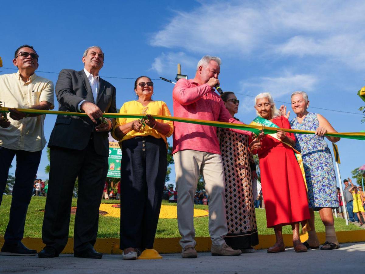 Así se ve el nuevo vado “El Pollo”, entregado por el alcalde Roberto Contreras