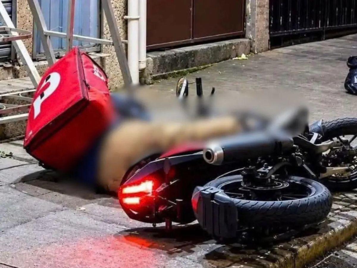 El último mensaje que envió el delivery César Martínez antes de ser asesinado en Tegucigalpa