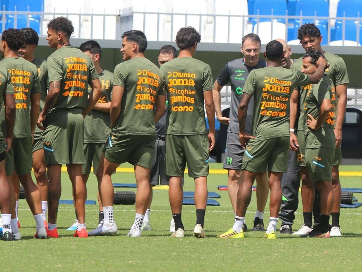 Luis Palma sorprende y buenas noticias: así fue el entreno de Honduras tras amarga derrota