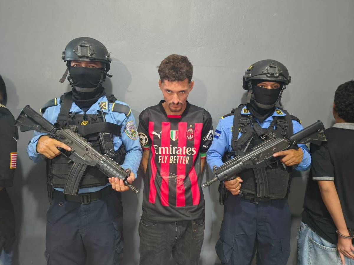 Capturan en SPS a tres supuestos extorsionadores de la 18, incluidos dos menores