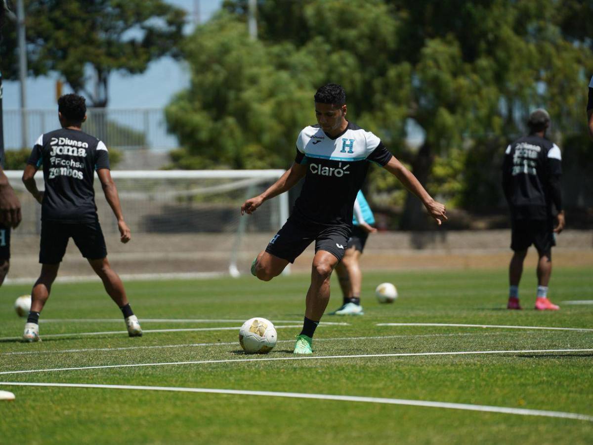 Así fue el penúltimo entreno de Honduras antes de enfrentarse a Panamá por la Copa Oro
