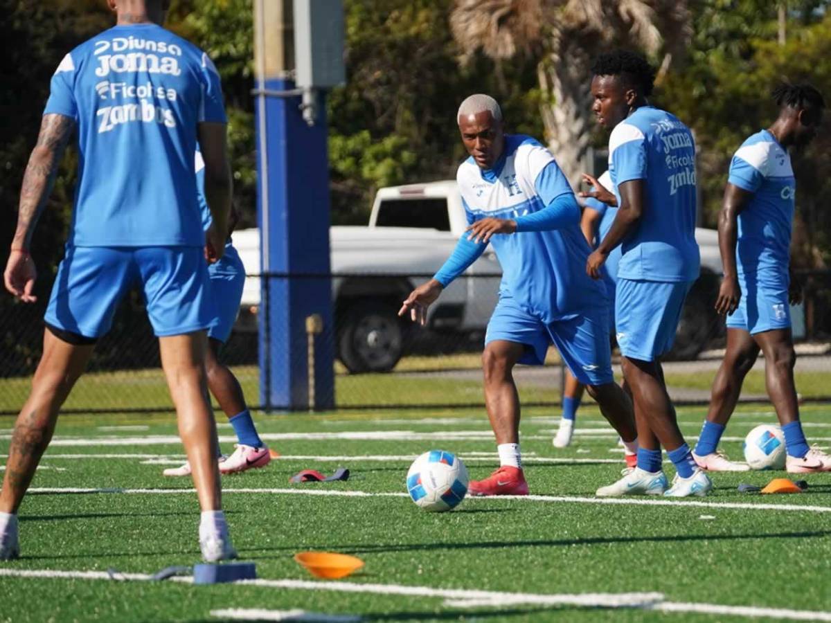 Rueda aparta a tres jugadores: entreno de Honduras antes de viajar a Bermudas