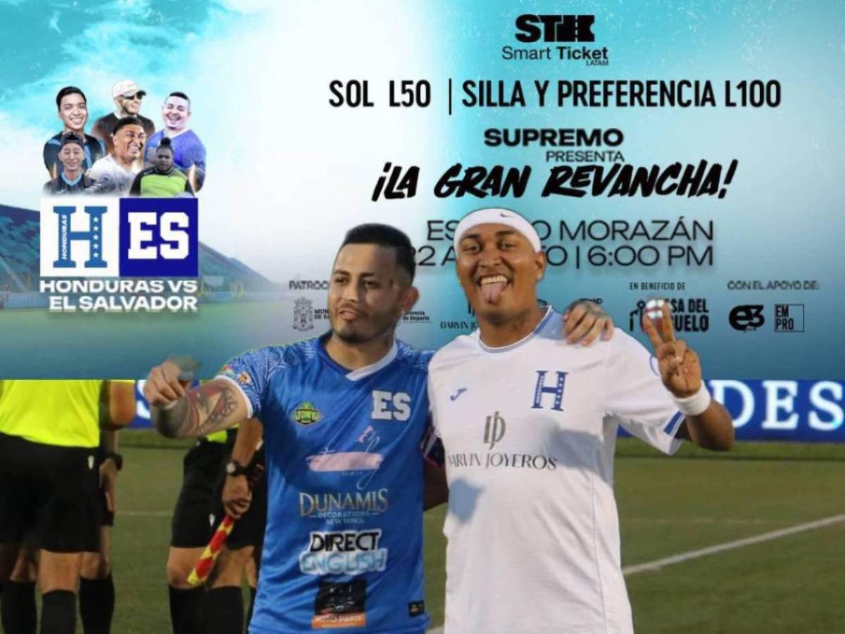 No habrá cambio: el partido de tiktokers Honduras vs El Salvador será en el Morazán