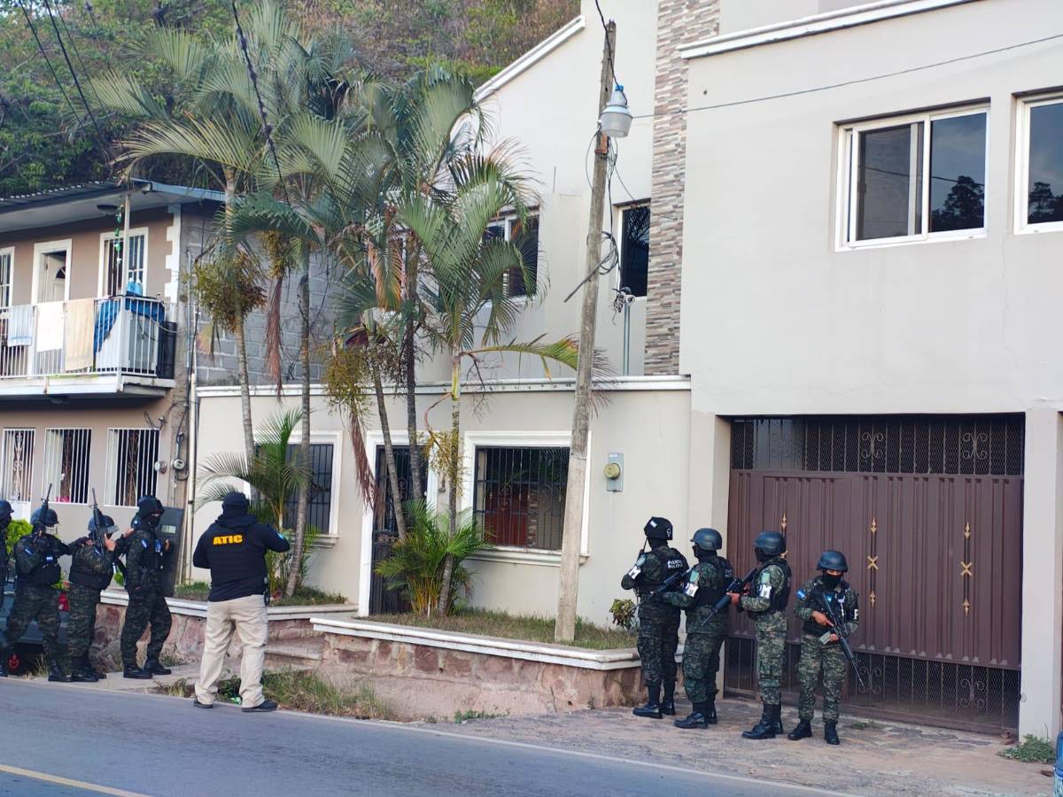 Mansiones y millones: ejecutan operación contra supuesta red de lavado de activos