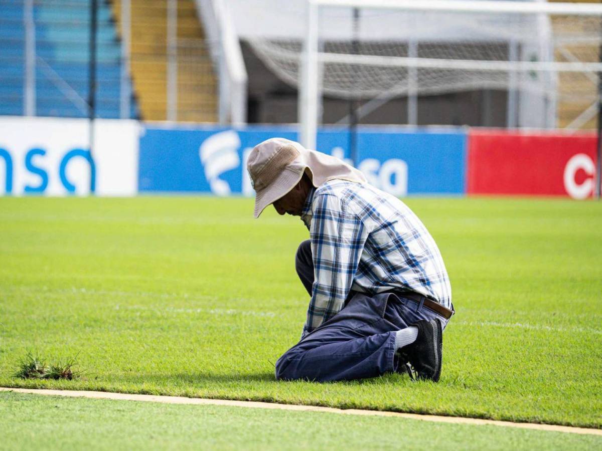 Así luce el Estadio Nacional horas antes del Honduras-Haití por eliminatorias