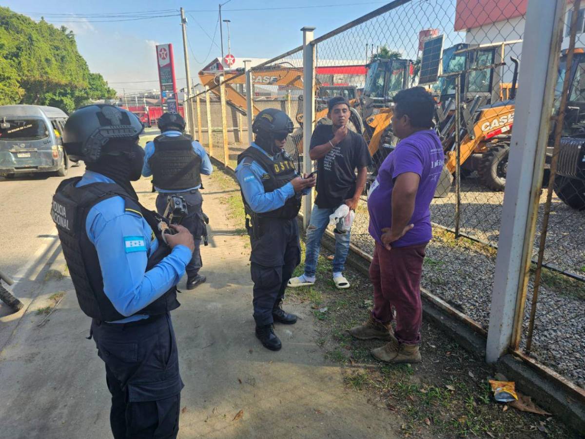 Acciones policiales para proteger a pasajeros y empleados de la Ruta 2