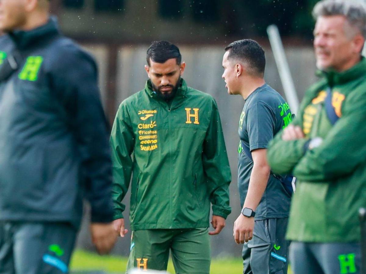 Invitado de lujo y alarma con Jorge Álvarez: así entrenó la Selección de Honduras